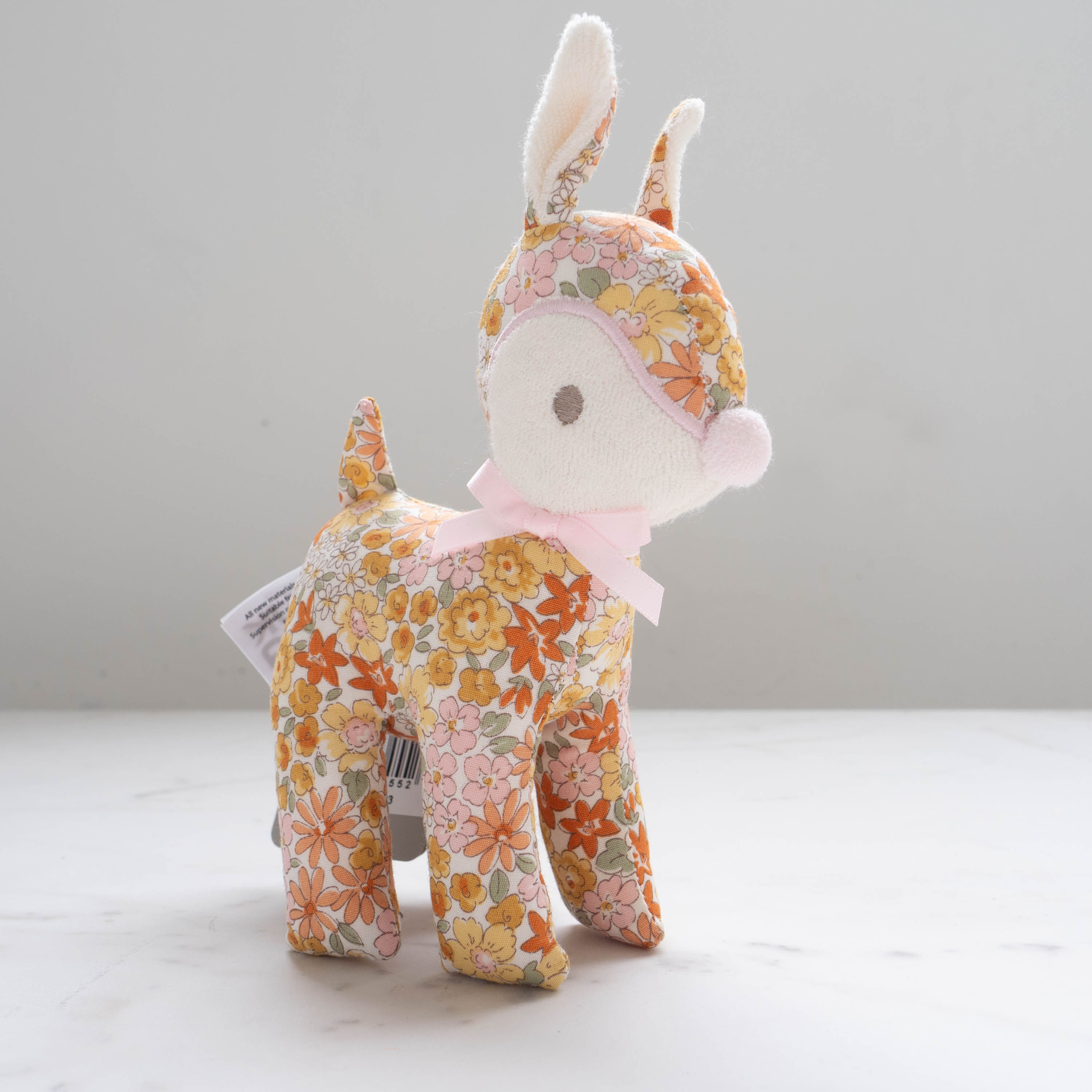 Alimrose Baby Deer Rattle - Sweet Marigold