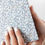 Thumbnail: Bespoke Letterpress Linen Bound Journal - Bluebloom Ivy