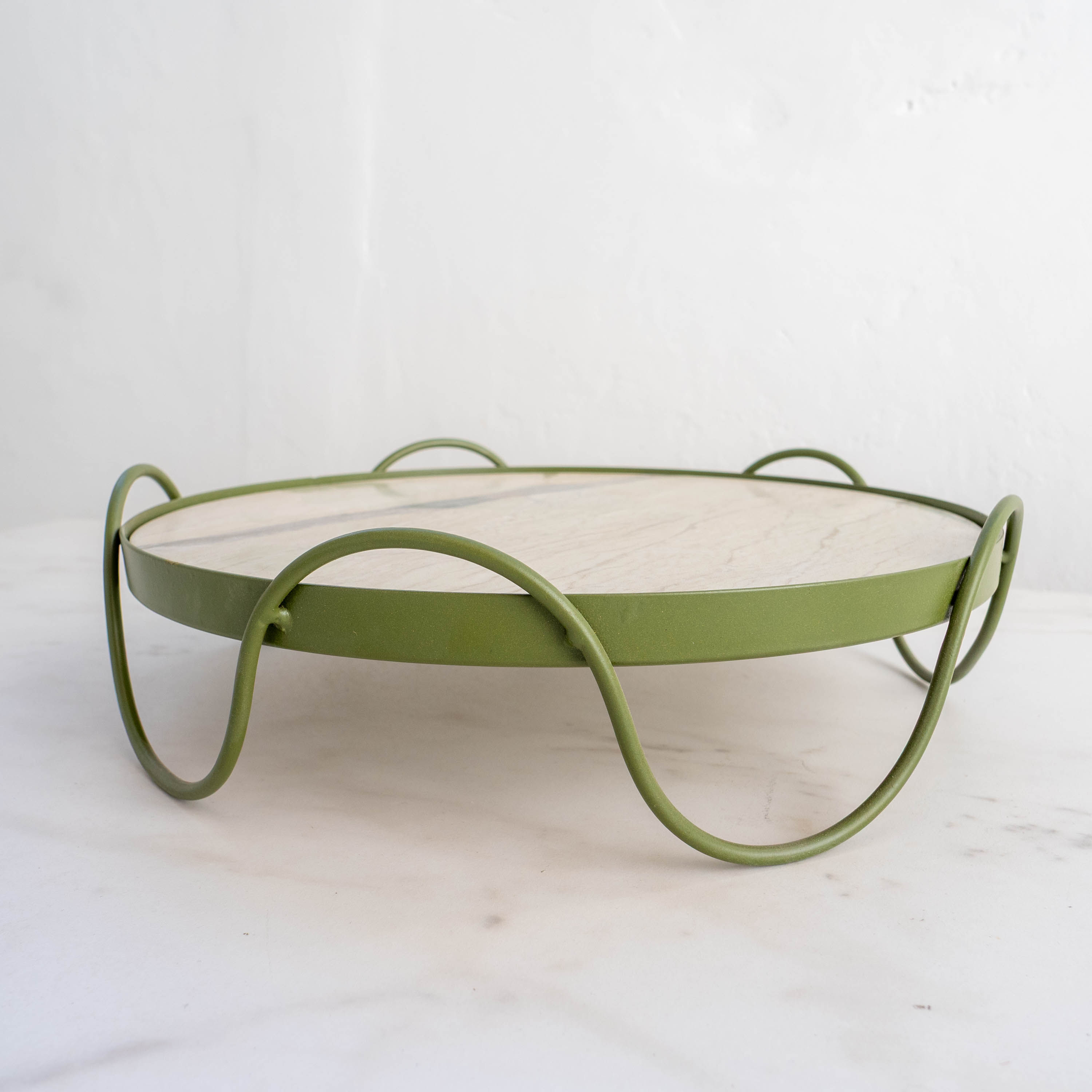 Green Marble Tray