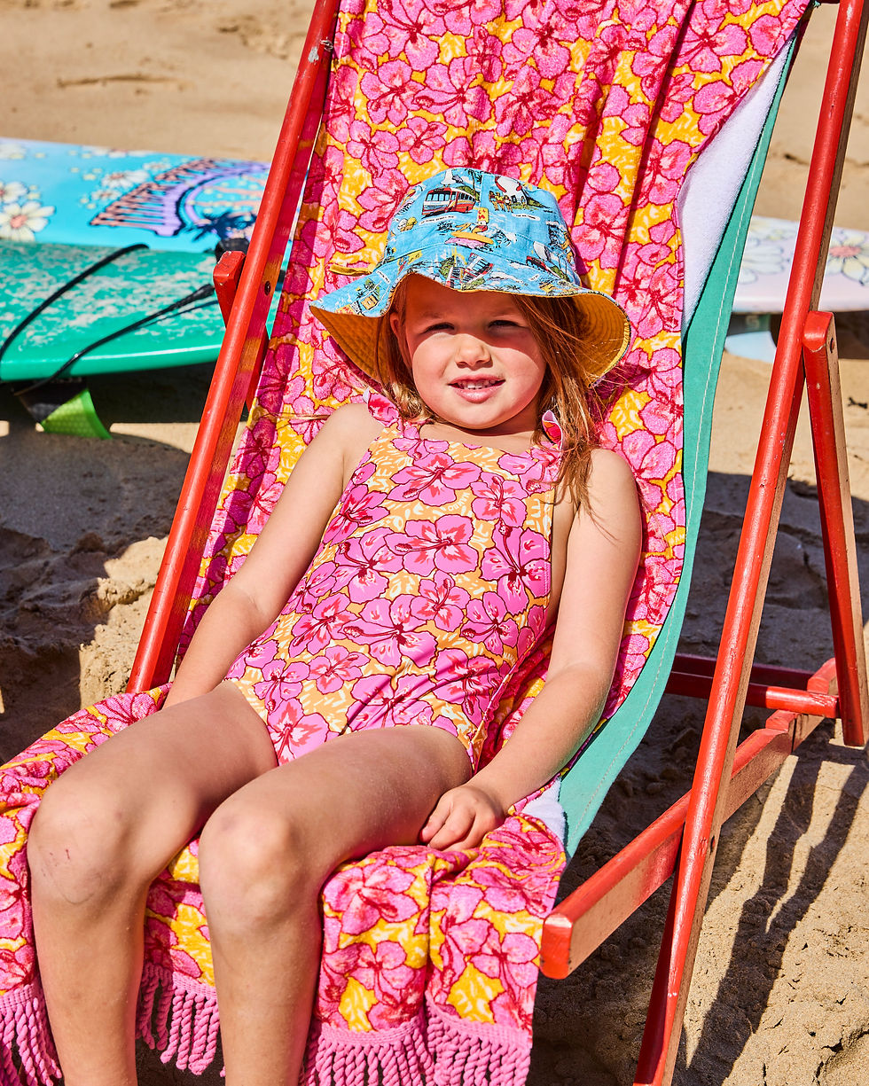 Thumbnail: Kip & Co x Mambo Kids One Piece Swimsuit - Funshine Coast