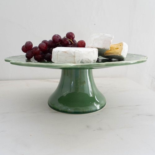 Bordallo Pinheiro Cabbage Cake Stand thesundaysociety