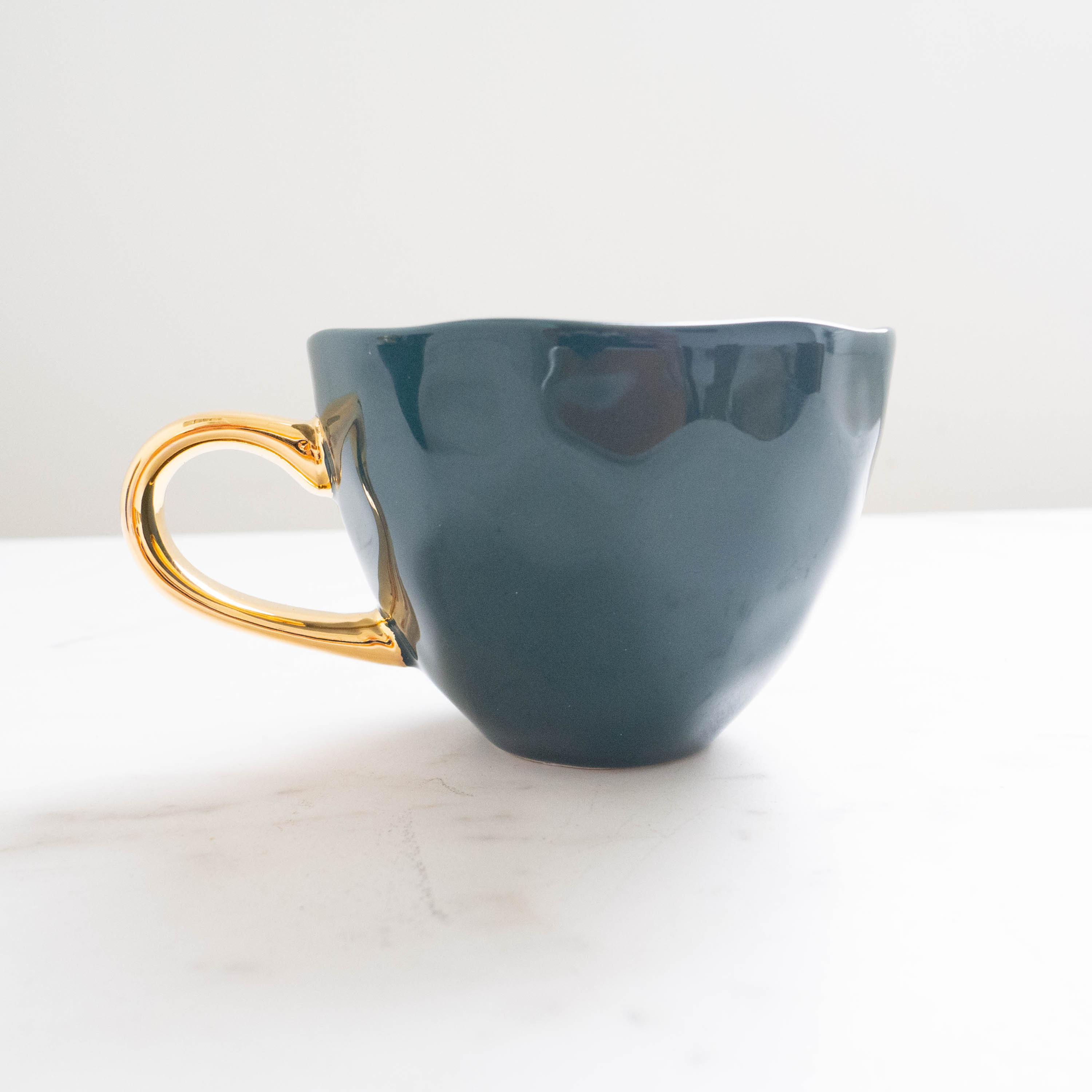 Good Morning Coffee Cup - Teal
