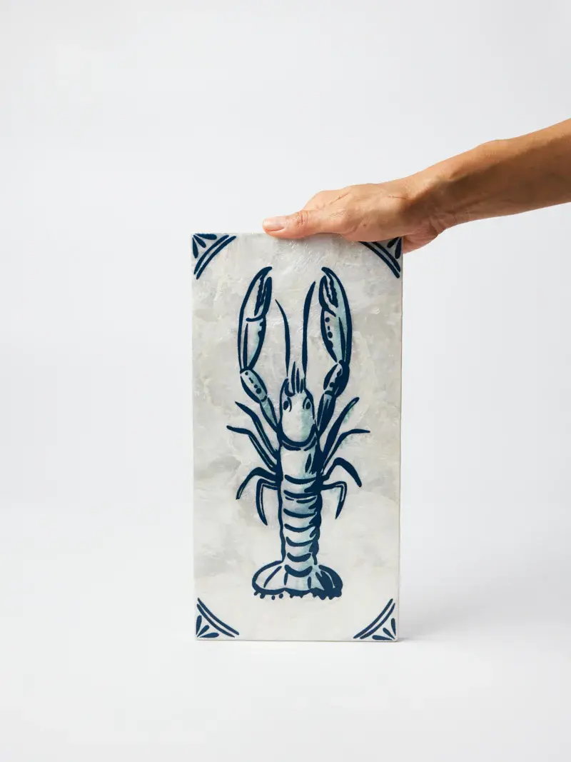 Jones & Co Wall Tile - Taverna Lobster