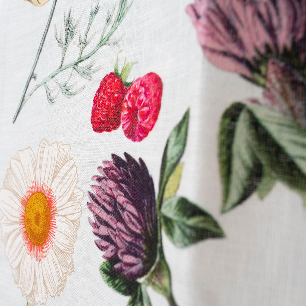 Thumbnail: Lettuce 100% Linen Tea Towel - Berry & Bloom
