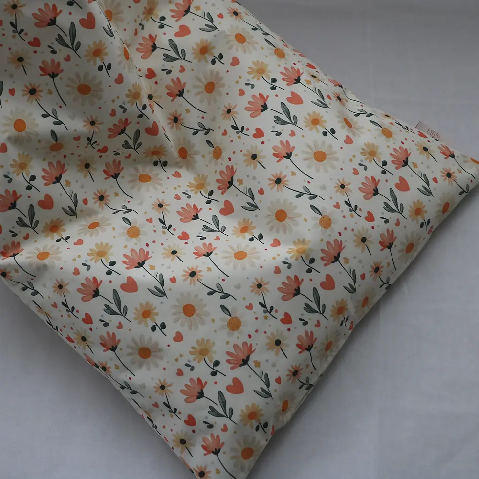 Thumbnail: Little + Bean Kids Beanbag Cover - Wildflowers