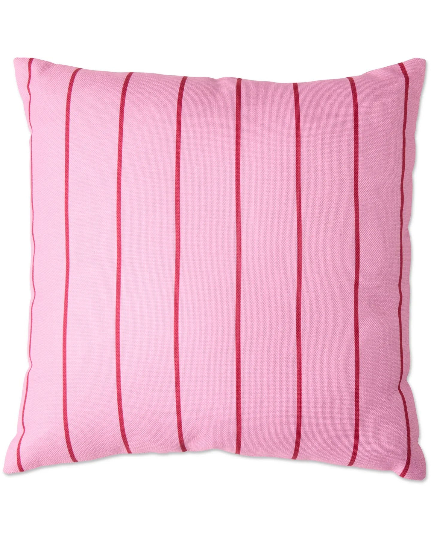 Kip & Co Outdoor Cushion - Iced Vovo Pink & Red Stripe