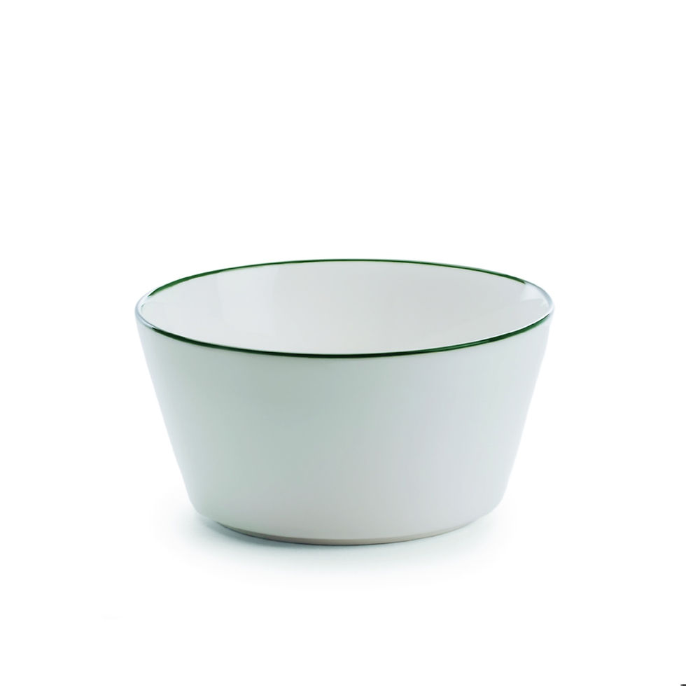 ACME Roman Large Bowl - Milk with Kawakawa