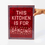 Thumbnail: Jones & Co Wall Tile  - This Kitchen Is For Dancing (Large, Red)