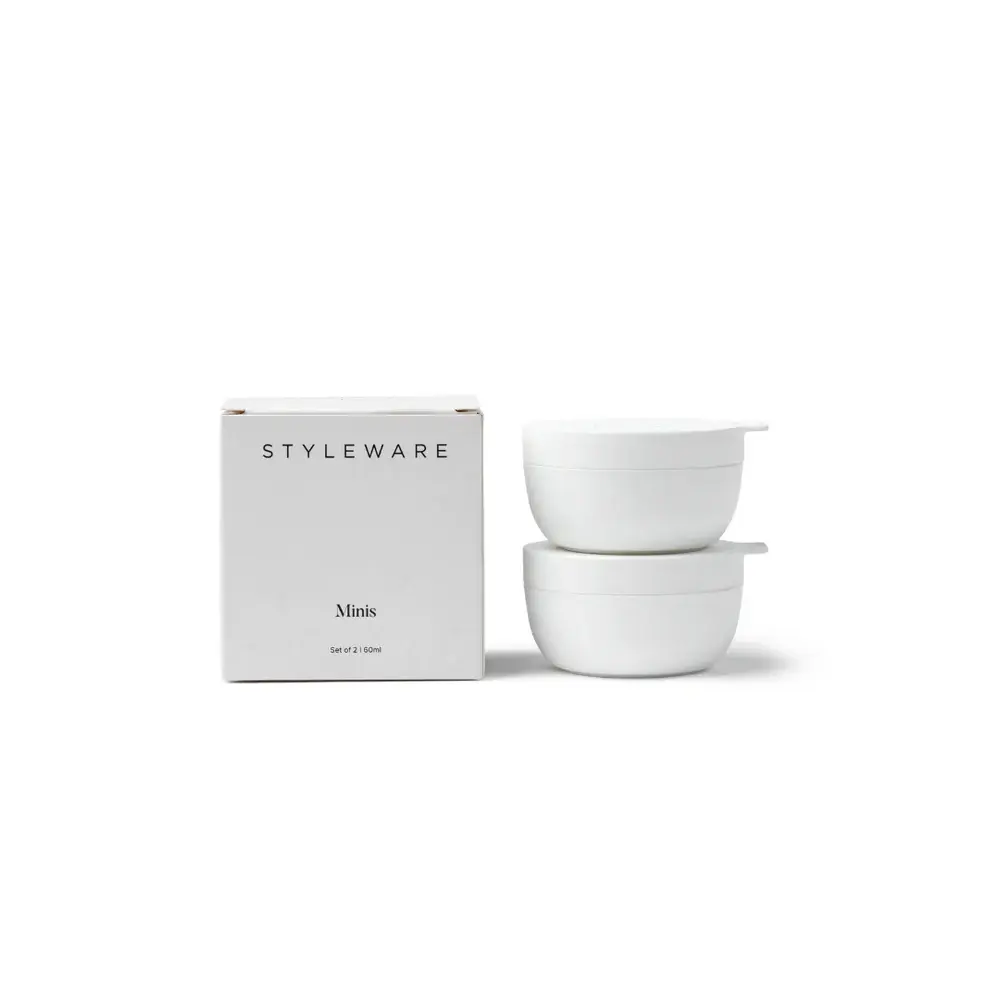Styleware 2 Piece Minis Bowl - Salt