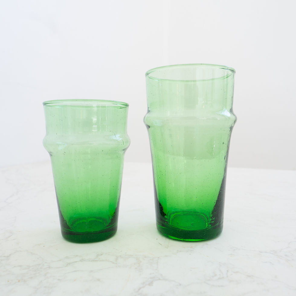 Thumbnail: Beldi Tea Glass - Green