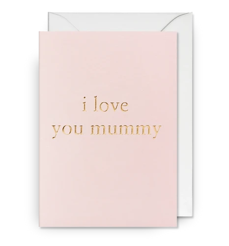 Lagom Design Greeting Card - I Love You Mummy | thesundaysociety