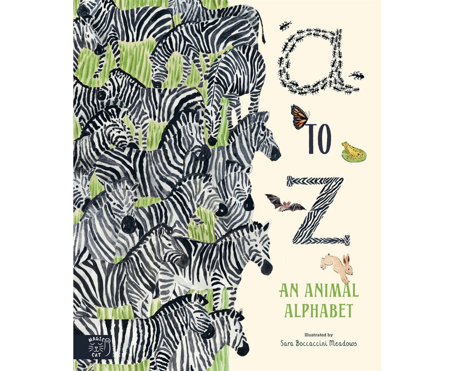 A to Z: An Animal Alphabet A Seek-and-Find ABC Book with Hidden Animals for Kids