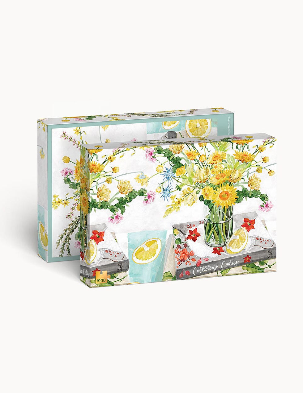 Bespoke Letterpress Puzzle - Native Wildflowers