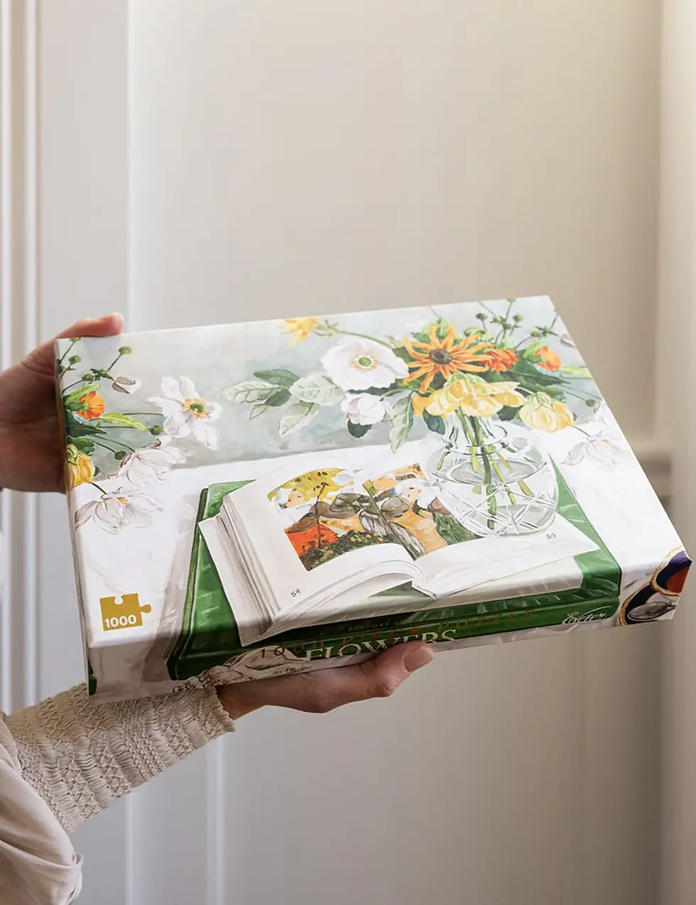 Thumbnail: Bespoke Letterpress Puzzle - April Blooms