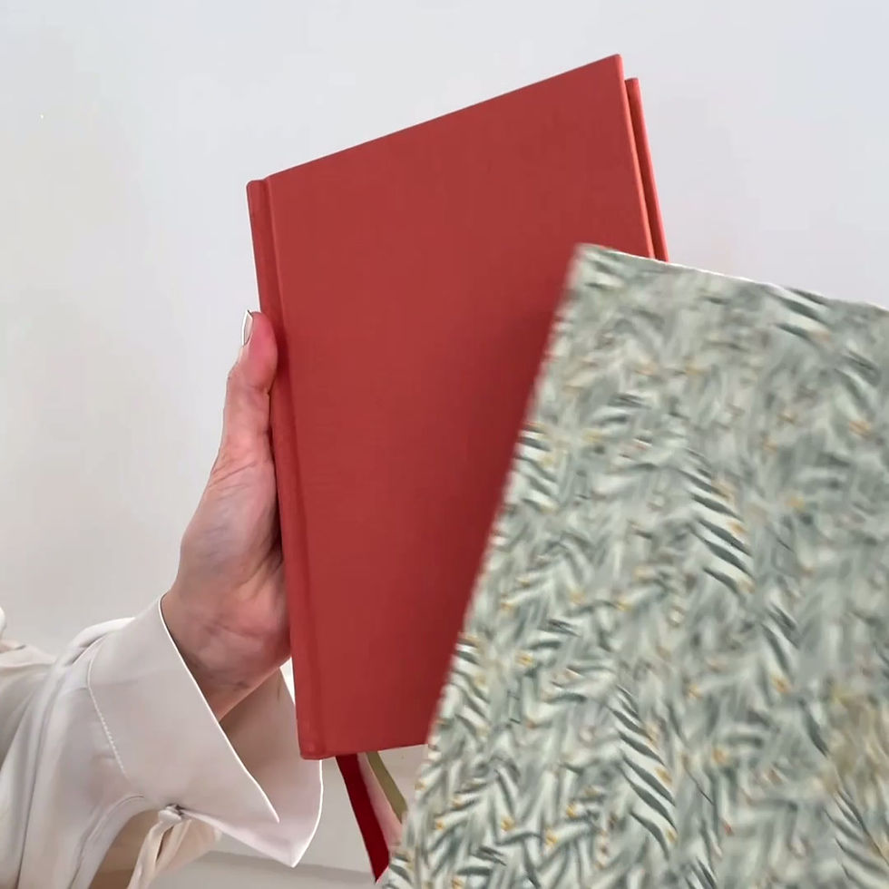 Thumbnail: Bespoke Letterpress 2027 Planner - Desktop Planner: Golden Wattle