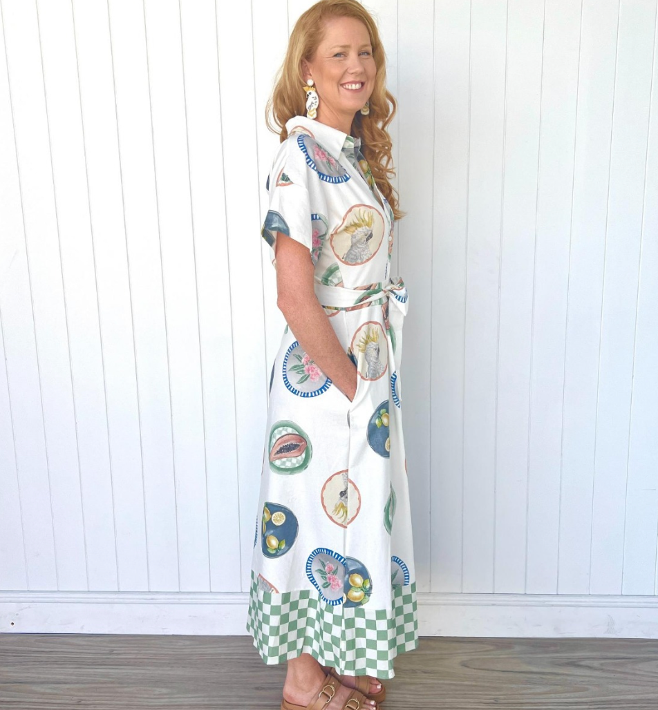 Thumbnail: Palm Cove Willow Shirt Dress - Sydney Summers