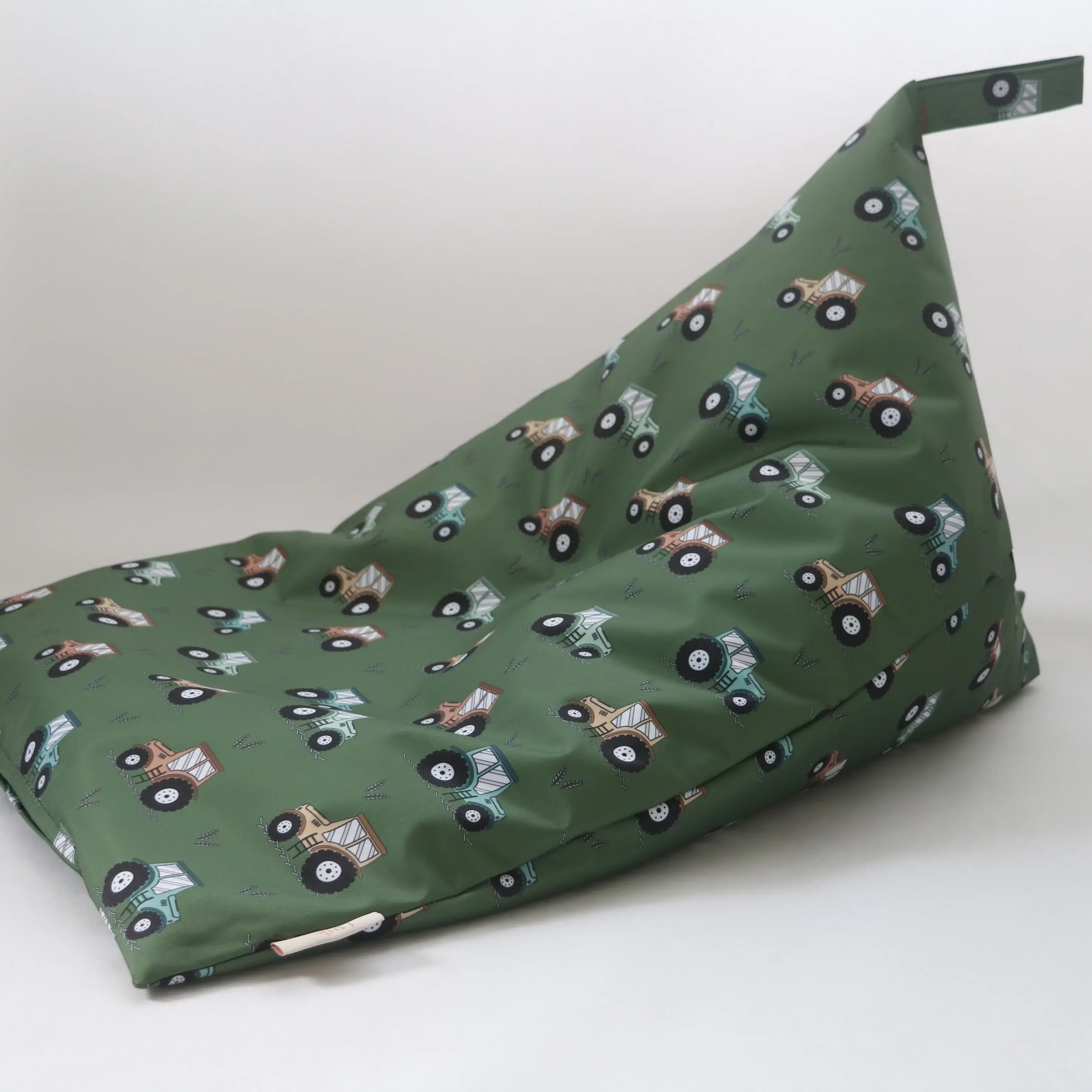 Little + Bean Kids Beanbag Cover - Tractor