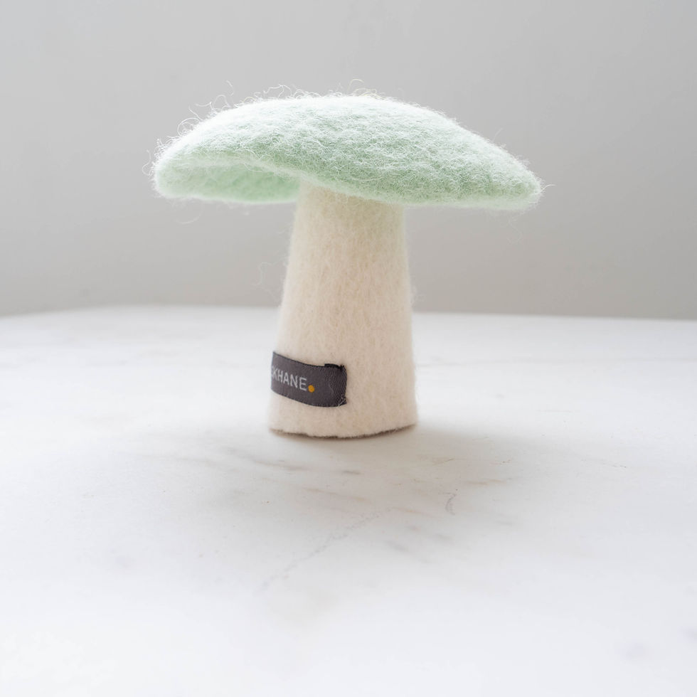 Thumbnail: Muskhane Felt Mushroom - Mint 