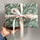 Thumbnail: Bespoke Letterpress Double-Sided Gift Wrap - Hydrangea / Jardin Tropical