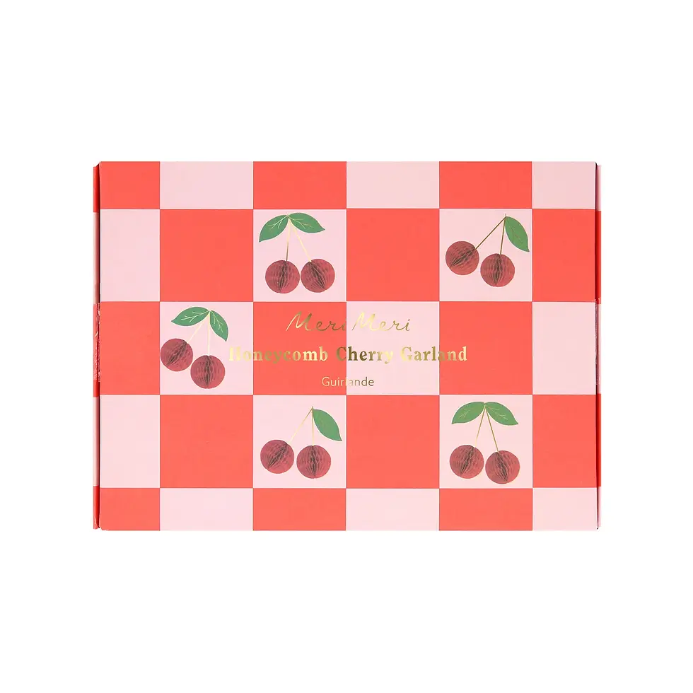 Thumbnail: Meri Meri Honeycomb Garland - Cherries