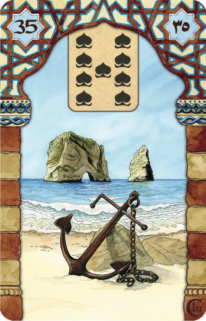 Rana George Lenormand Anchor by US Games Inc