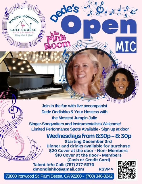 DEDE's OPEN MIC