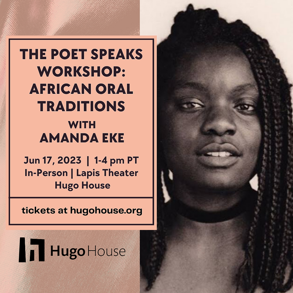 The Poet Speaks Workshop Tour