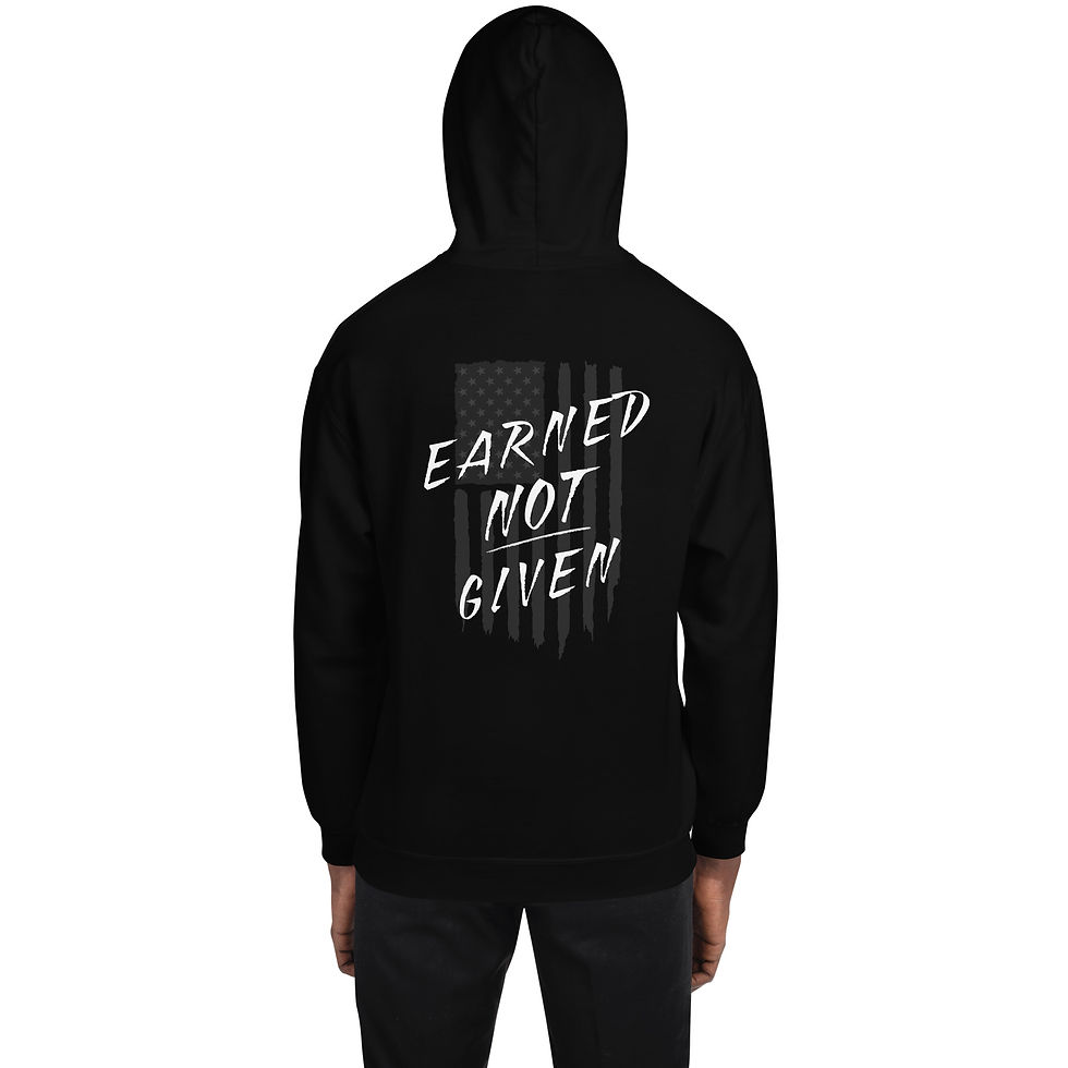 Thumbnail: EARNED NOT GIVEN - Unisex Adult Hoodie