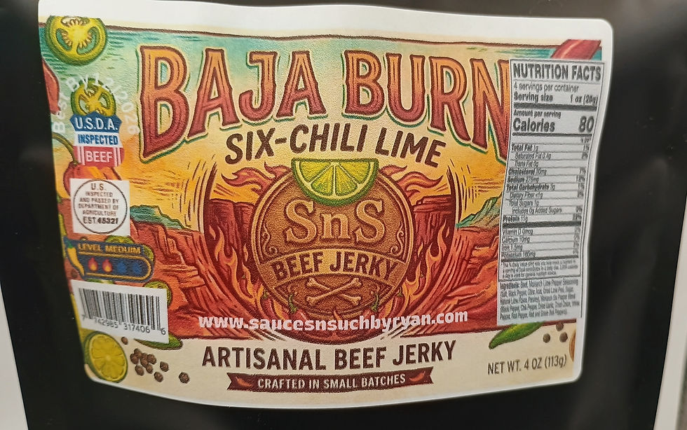 Thumbnail: Baja Burn – Six‑Chile Lime Heat Beef Jerky (six-chile-lime-heat-beef-jerky)