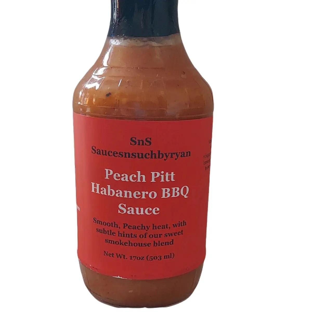 Peach Pitt Habanero Bbq Sauce