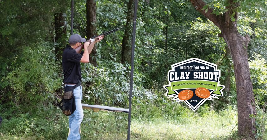Barefoot Republic Clay shoot