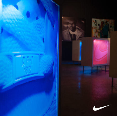 Nike Chicago experiential event design and environmental graphics - BerkleyWorks
