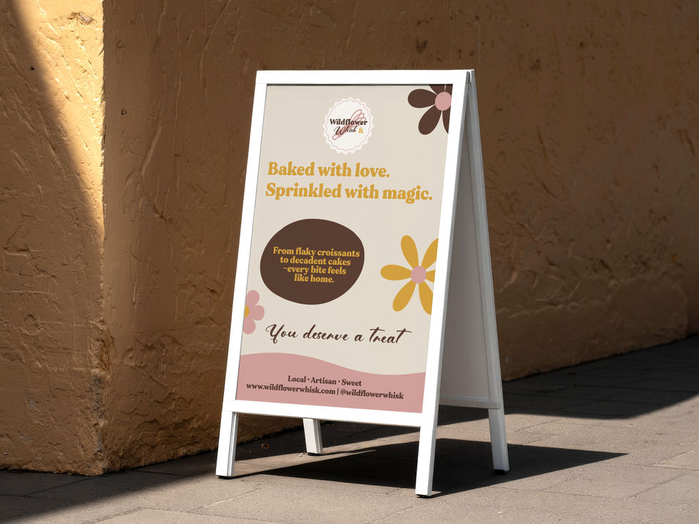 Cafe Menu Signage