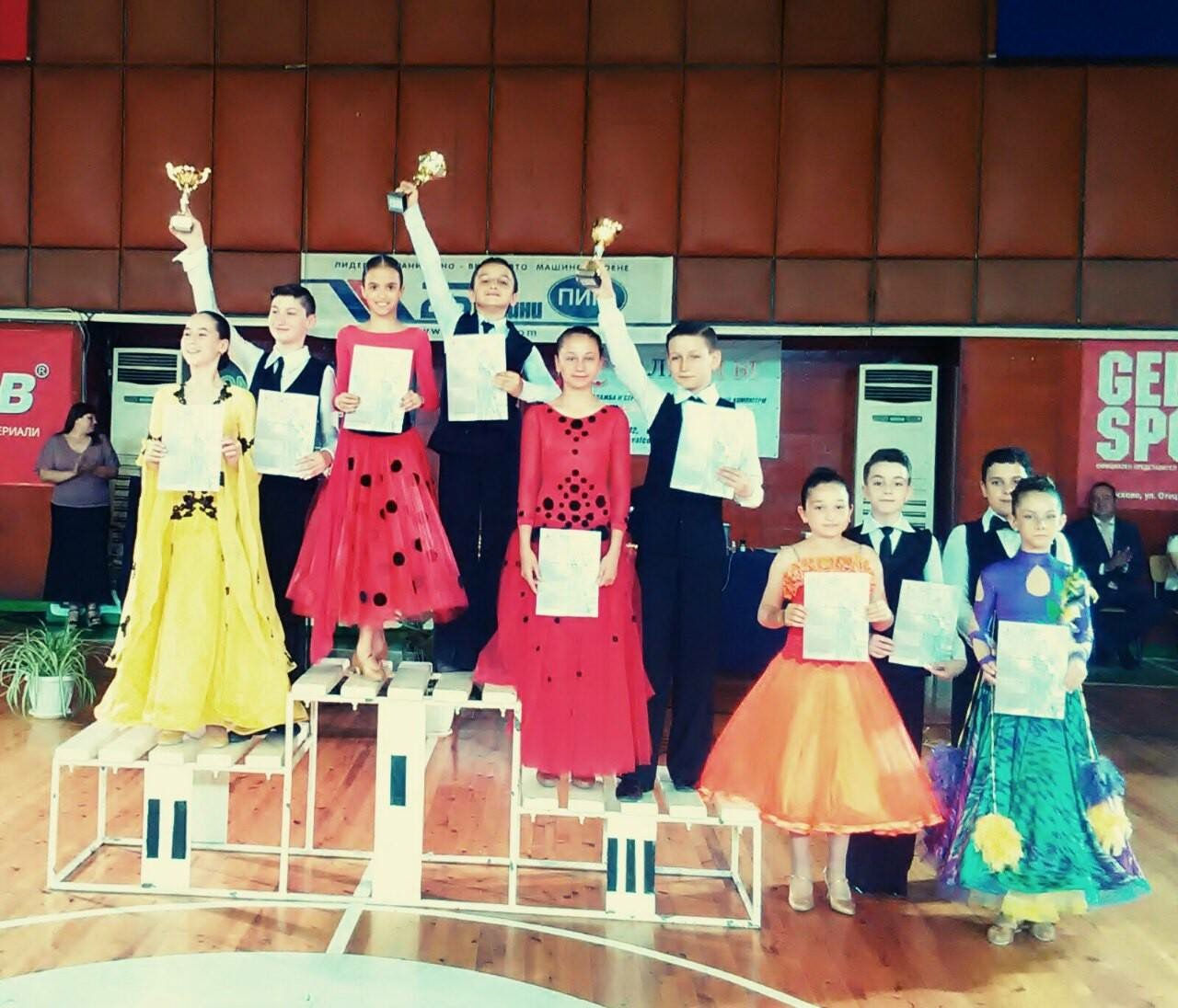 Junior 1 Podium