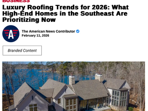 Luxury Roofing Trends for 2026: What High-End Homes in the Southeast Are Prioritizing Now