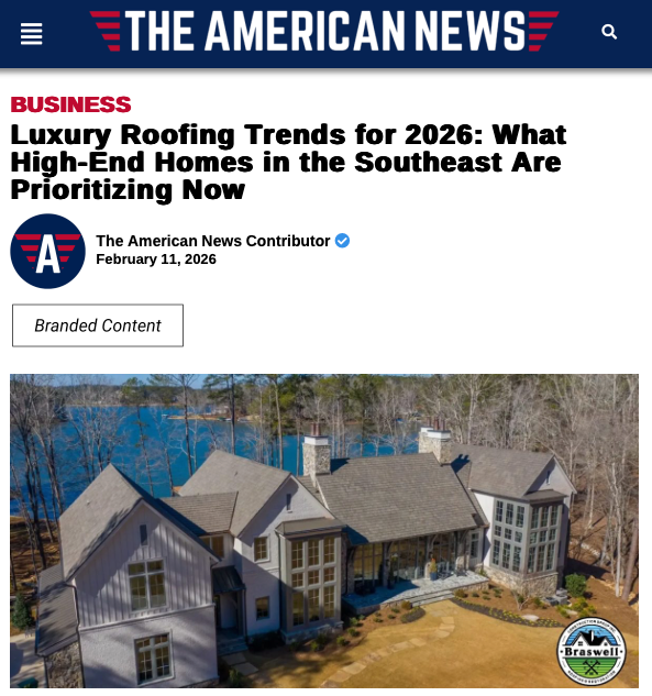 Luxury Roofing Trends for 2026: What High-End Homes in the Southeast Are Prioritizing Now