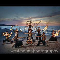 Fire on the beach…
