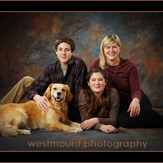 Family session in studio…
