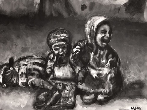 6 - Starving Jewish children in the Wars