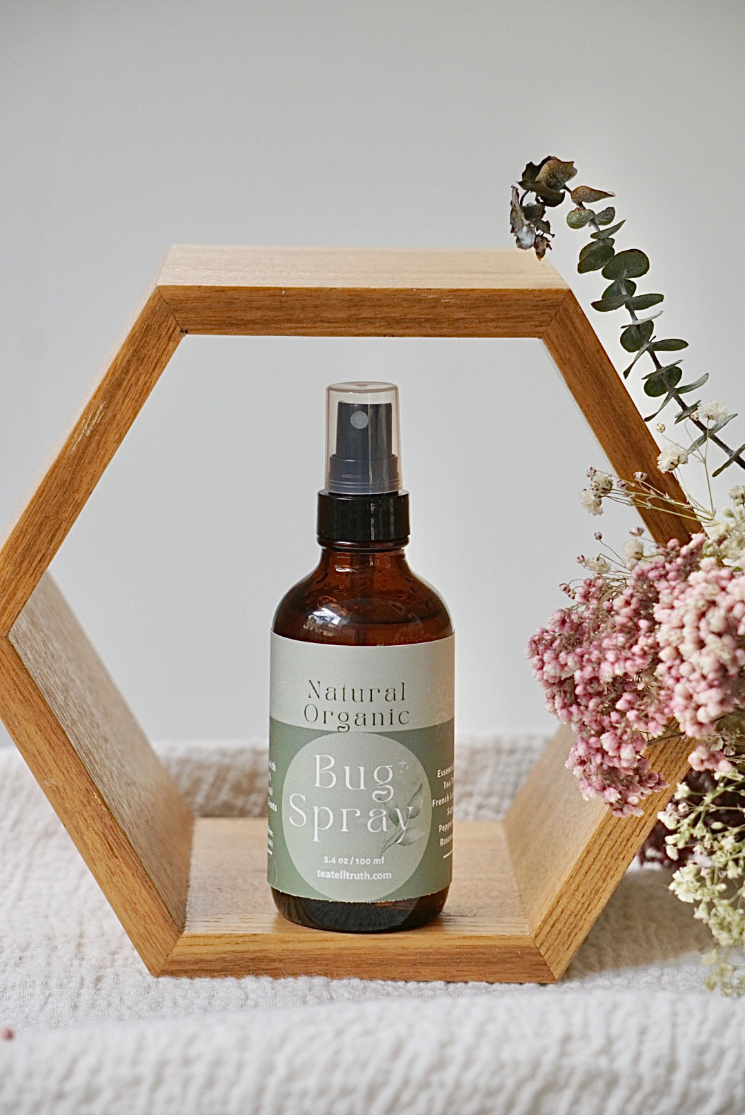 Tea Essential Oil Natural Organic Bug Spray 100ml