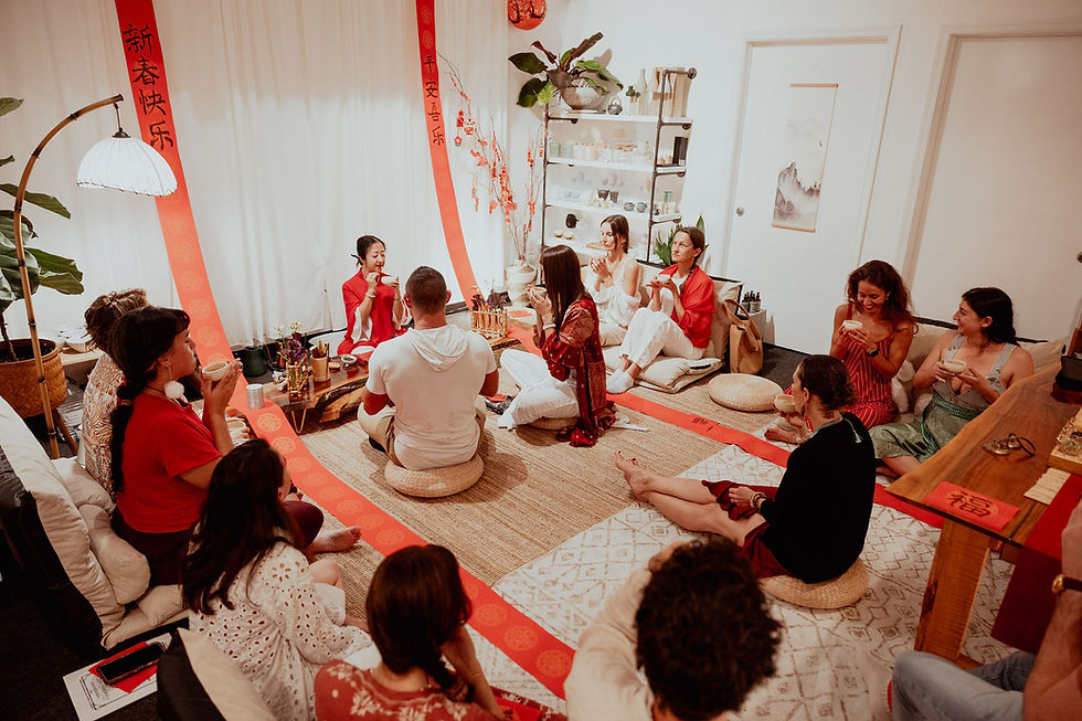 Chinese New Year 🐴   Tea Ceremony With Gua Sha Workshop