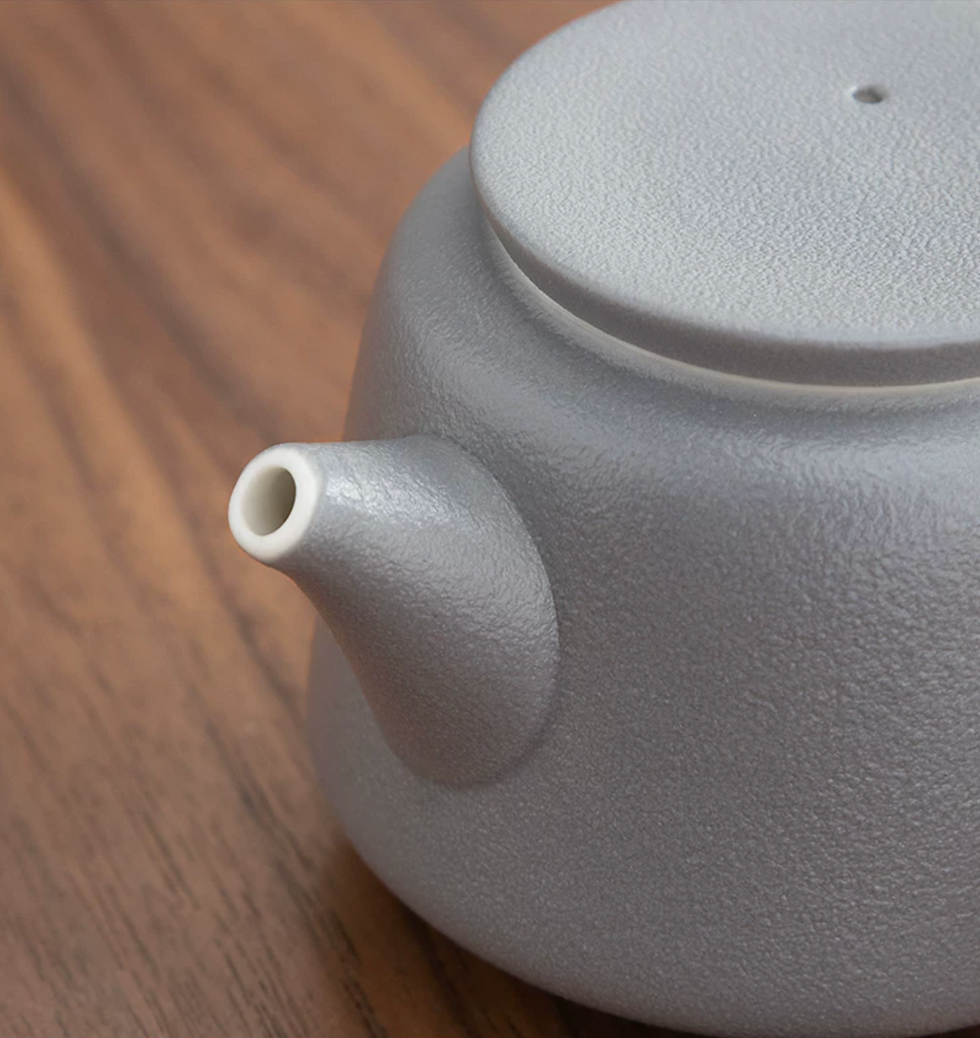 Thumbnail: Gongfu Brewing Grey Ceramic Tea Gift Set