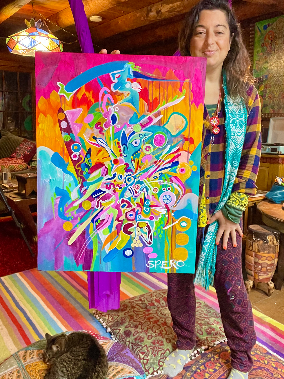 Thumbnail: “Controlled Chaos” Original Painting