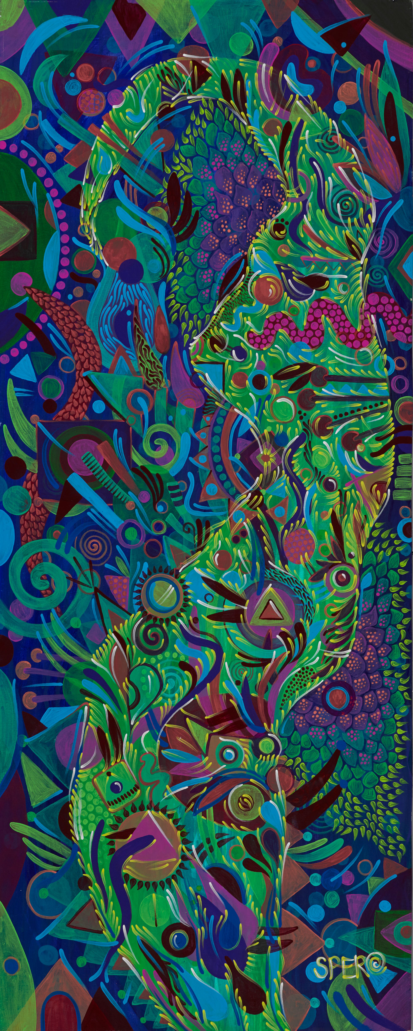 "Aqueous Reef" Fine Art Print