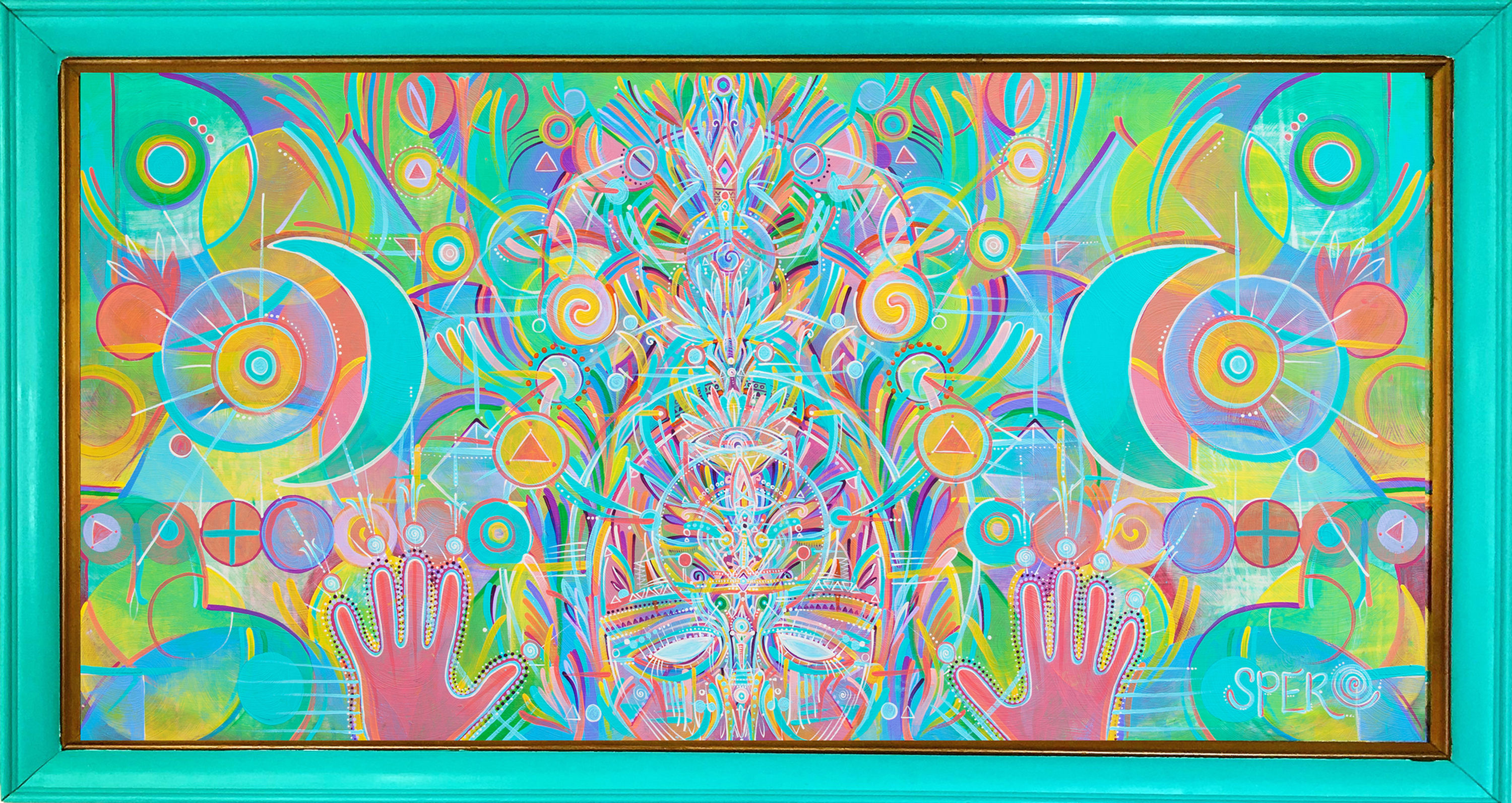 "Healer's Touch" Original Acrylic Painting