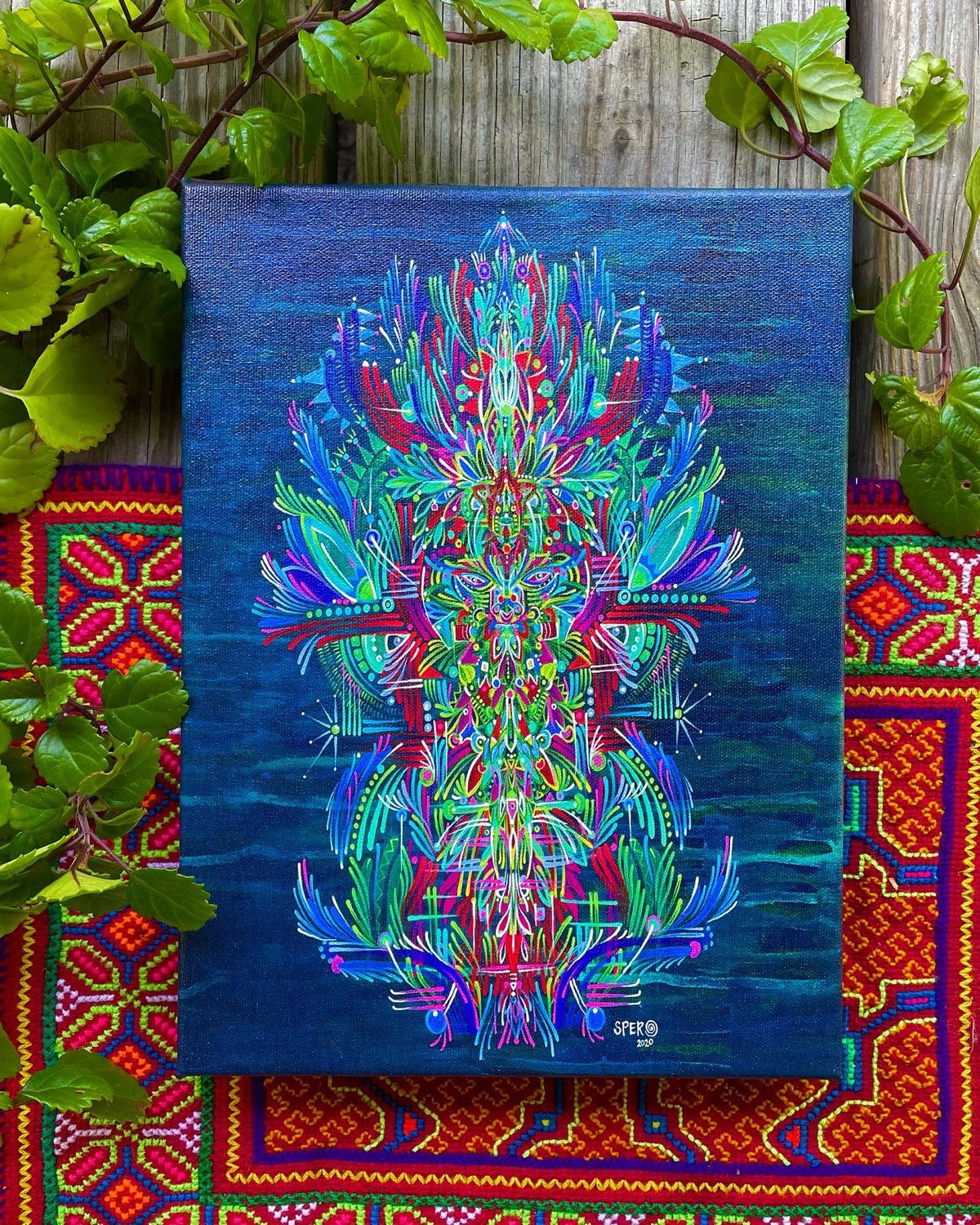 “Respiritu” 9x12” Canvas Print 