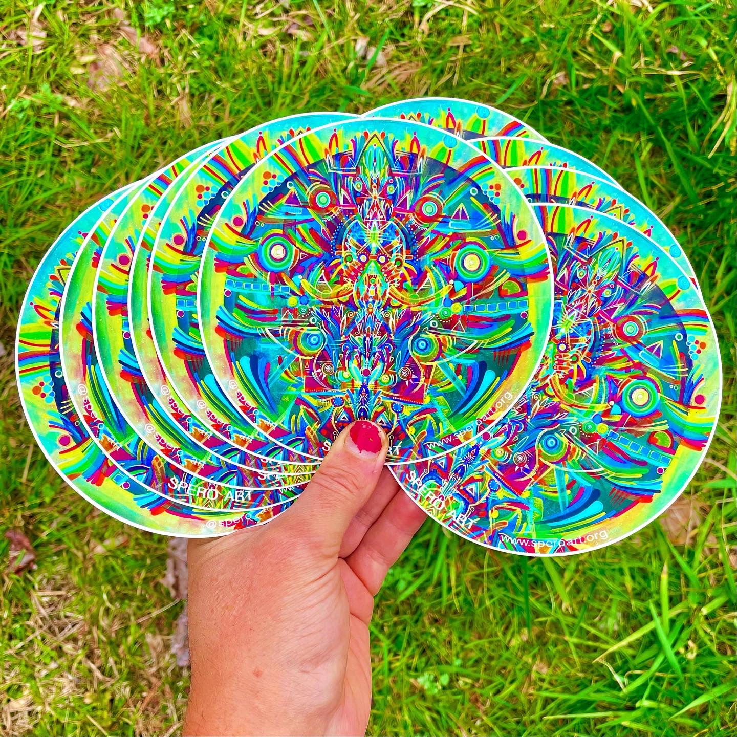 “Cinq” Jumbo Stickers!