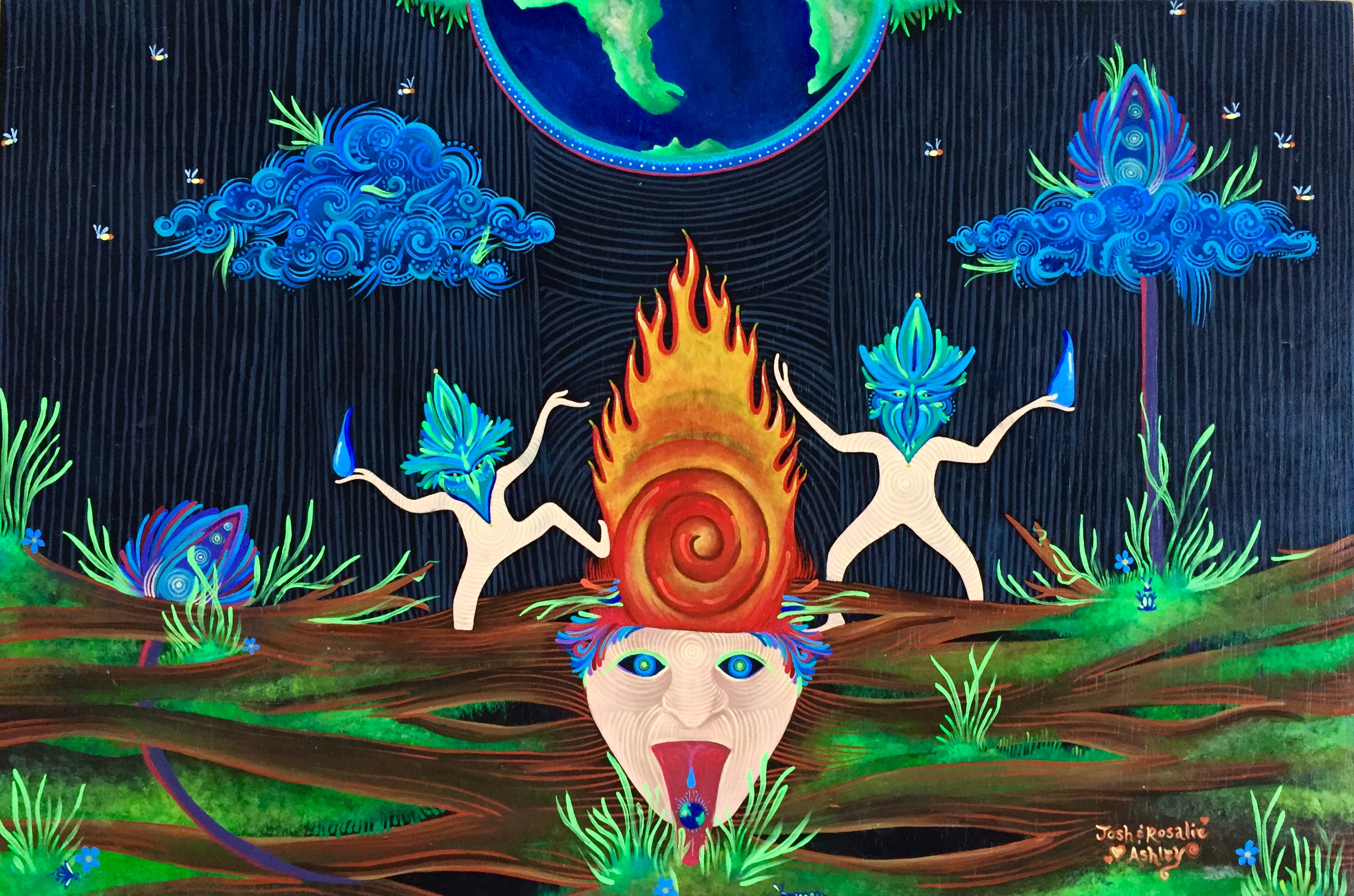 "Raindrops and Fireflies"