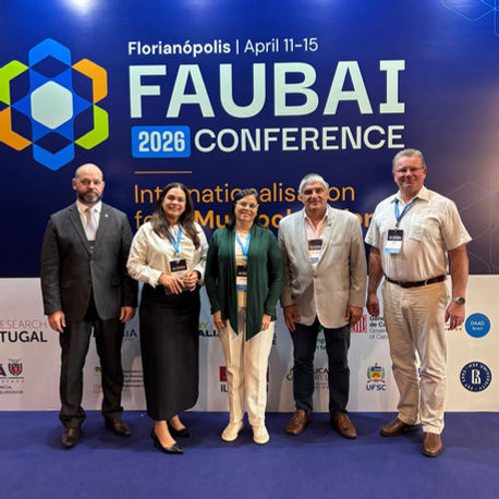 Ensino superior sem fronteiras: Univille participa da FAUBAI 2026, em Florianópolis