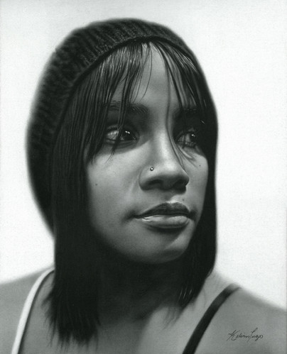 Never Look Away by artist Kelvin Lugo Belen Lovetts Fine Art Gallery